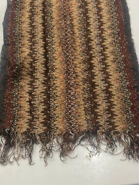 Missoni Zigzag Patterned Scarf in Rich Hues